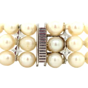 Sale Parelarmband met gouden sluiting 14 krt Armbanden Met Edelsteen