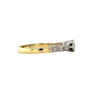 Hot Rijring met diamant 9 krt Diamanten Ringen
