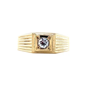 Outlet Ring met zirkonia 12 krt Ringen Met Edelsteen