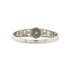 Discount Ring met zirkonia 8 krt Ringen Met Edelsteen