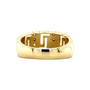 Fashion Ring met zirkonia 12 krt Ringen Met Edelsteen