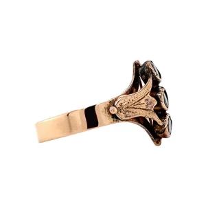 Discount Roségouden ring met zirkonia 14 krt Ringen Met Edelsteen