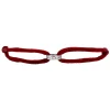 Fashion Satijnen armband met witgouden schakel met diamant 14 krt Armbanden Met Edelsteen