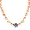 Clearance Schoeffel parel collier met diamant 18 krt Kettingen Met Edelsteen