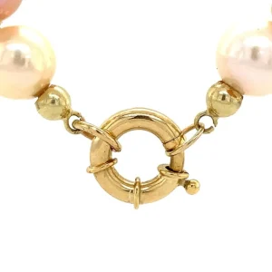 Sale Schoeffel parel collier met gouden sluiting 14 krt Kettingen Met Edelsteen