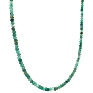 New Smaragd collier met gouden sluiting 14 krt Armbanden Met Edelsteen