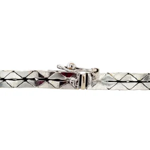 Discount Witgouden armband met diamant 18 krt Armbanden Met Edelsteen