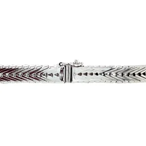 Fashion Witgouden armband met diamant 14 krt Armbanden Met Edelsteen