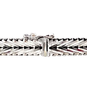 Sale Witgouden armband met diamant 14 krt Armbanden Met Edelsteen