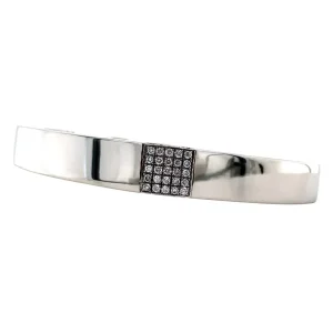 New Witgouden bangle met diamant 18 krt Bangles | Armbanden Met Edelsteen