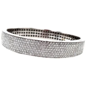 Best Witgouden bangle met diamant 18 krt Bangles