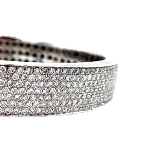 Best Witgouden bangle met diamant 18 krt Bangles