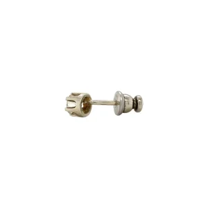 Fashion Witgouden broche met diamant 14 krt Broches