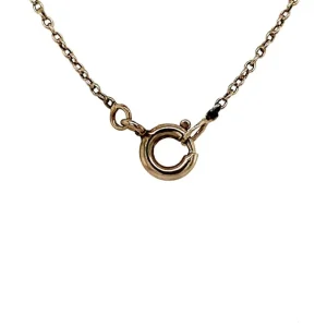 Sale Witgouden collier met hanger met diamant 14 krt/900 Kettingen Met Edelsteen | Gouden Kettingen