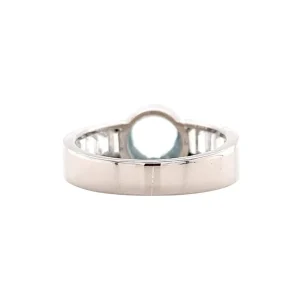 Sale Witgouden ring met aquamarijn en diamant 14 krt Diamanten Ringen | Ringen Met Edelsteen