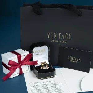 New Witgouden ring met aquamarijn en roosdiamant 14 krt Diamanten Ringen | Ringen Met Edelsteen