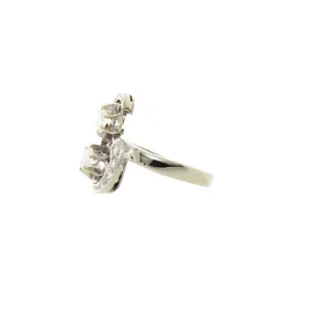 Hot Witgouden ring met diamant 14 krt Diamanten Ringen