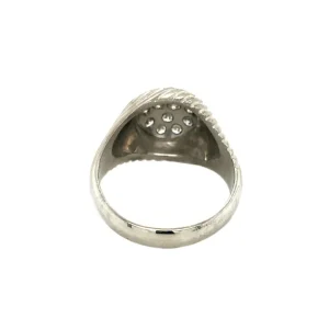 Discount Witgouden ring met diamant 18 krt Diamanten Ringen