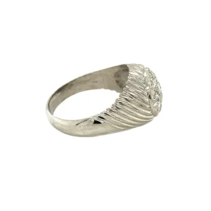 Discount Witgouden ring met diamant 18 krt Diamanten Ringen