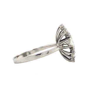 Outlet Witgouden ring met diamant 14 krt Diamanten Ringen