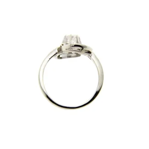 Hot Witgouden ring met diamant 14 krt Diamanten Ringen