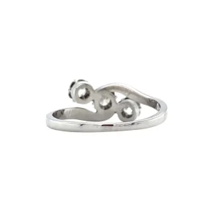 Hot Witgouden ring met diamant 14 krt Diamanten Ringen