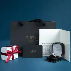 Hot Witgouden ring met saffier en diamant 14 krt Diamanten Ringen | Ringen Met Edelsteen