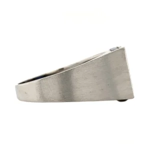 Clearance Witgouden ring met sodaliet en diamant 14 krt Ringen Met Edelsteen | Diamanten Ringen