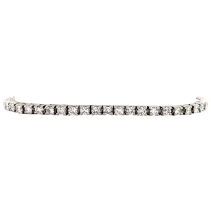 Best Witgouden tennisarmband met diamant 17.5 cm 14 krt Armbanden Met Edelsteen