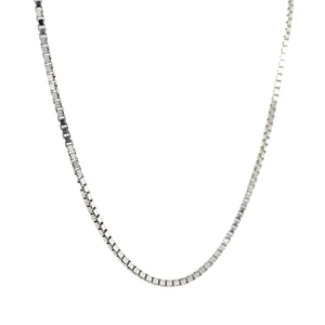 New Witgouden venetiaan lengtecollier 14 krt Lengtecolliers